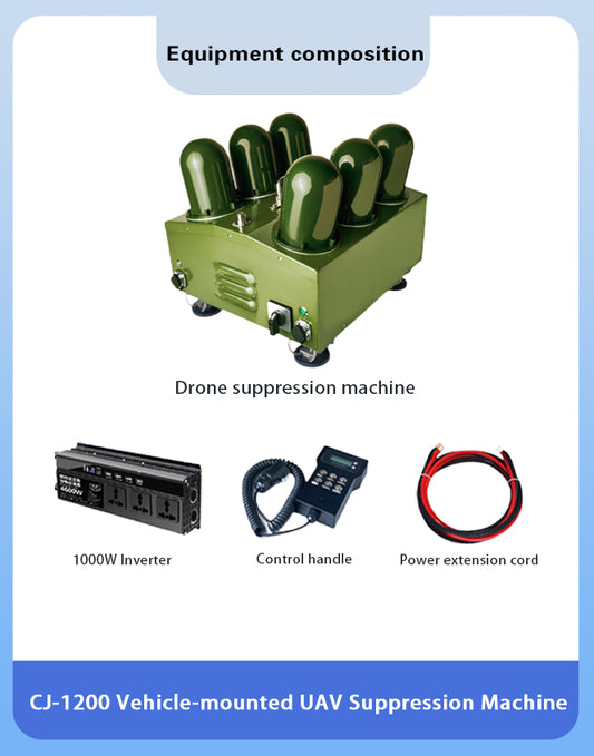 Vehicle-mounted anti-UAV suppression equipment