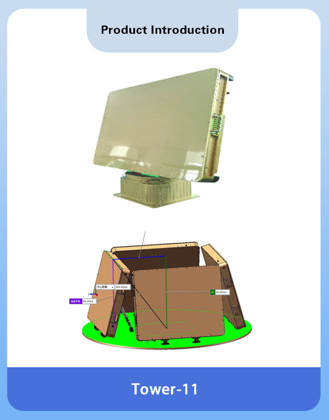 "Tower-11" Doppler drone detection radar