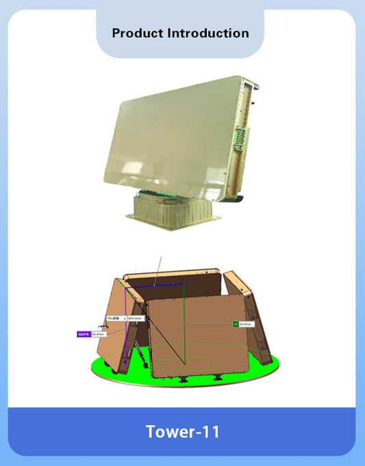 "Tower-11" Doppler drone detection radar