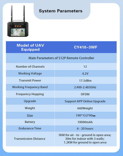 CY410-3WF high-speed crossing aircraft